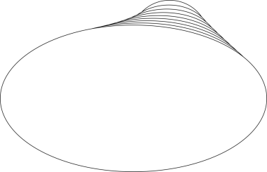 Rozetler, logolar, etiketler, afişler için oval beyaz çerçeve örtüşüyor