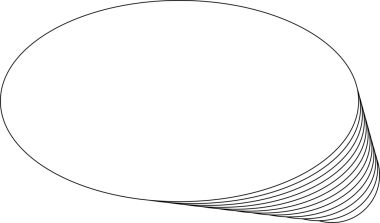 Rozetler, logolar, etiketler, afişler için oval beyaz çerçeve örtüşüyor