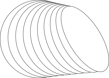 Rozetler, logolar, etiketler, afişler için oval beyaz çerçeve örtüşüyor