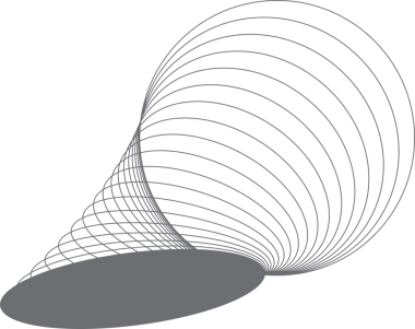 Etiket, logo, etiket, pankart için harmanlanan geometrik daireye sahip oval çerçeve
