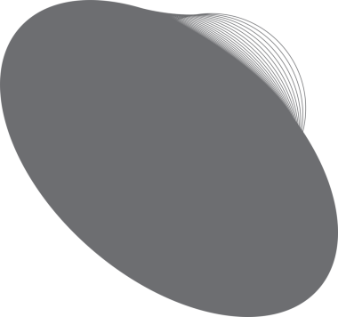 Etiket, logo, etiket, pankart için harmanlanan geometrik daireye sahip oval çerçeve