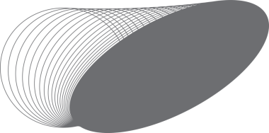 Etiket, logo, etiket, pankart için harmanlanan geometrik daireye sahip oval çerçeve