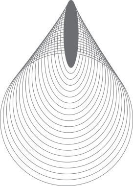 Etiket, logo, etiket, pankart için harmanlanan geometrik daireye sahip oval çerçeve