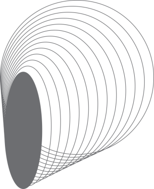 Etiket, logo, etiket, pankart için harmanlanan geometrik daireye sahip oval çerçeve