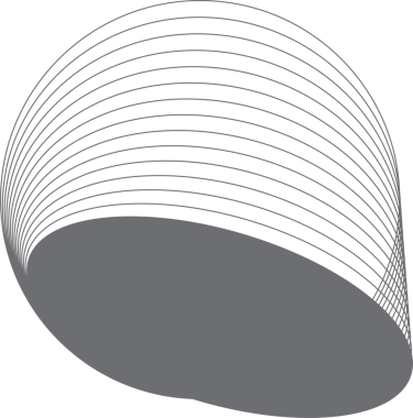 Etiket, logo, etiket, pankart için harmanlanan geometrik daireye sahip oval çerçeve