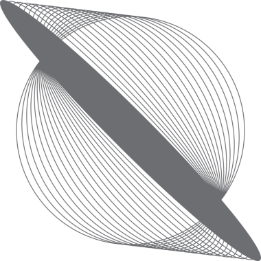 Etiket, logo, etiket, pankart için harmanlanan geometrik daireye sahip oval çerçeve