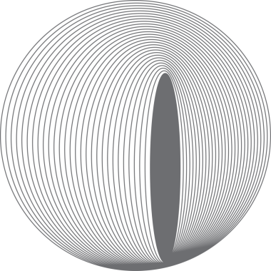 Etiket, logo, etiket, pankart için harmanlanan geometrik daireye sahip oval çerçeve