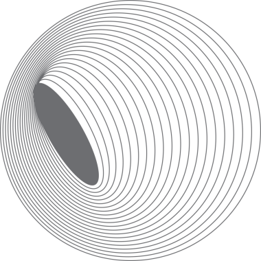 Etiket, logo, etiket, pankart için harmanlanan geometrik daireye sahip oval çerçeve