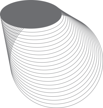 Etiket, logo, etiket, pankart için harmanlanan geometrik daireye sahip oval çerçeve