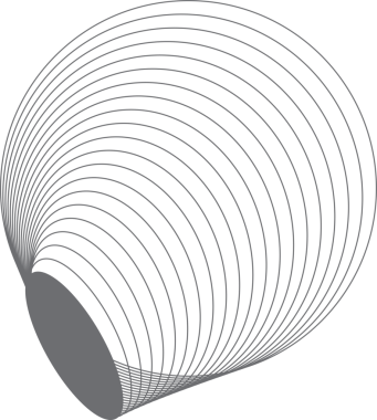 Etiket, logo, etiket, pankart için harmanlanan geometrik daireye sahip oval çerçeve