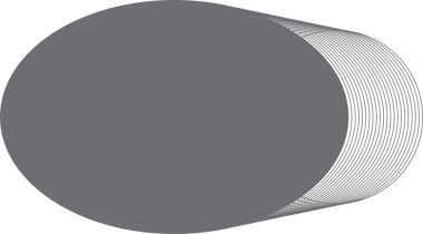 Etiket, logo, etiket, pankart için harmanlanan geometrik daireye sahip oval çerçeve