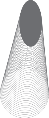 Etiket, logo, etiket, pankart için harmanlanan geometrik daireye sahip oval çerçeve