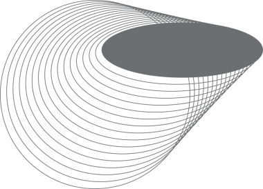 Etiket, logo, etiket, pankart için harmanlanan geometrik daireye sahip oval çerçeve