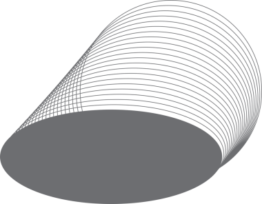 Etiket, logo, etiket, pankart için harmanlanan geometrik daireye sahip oval çerçeve