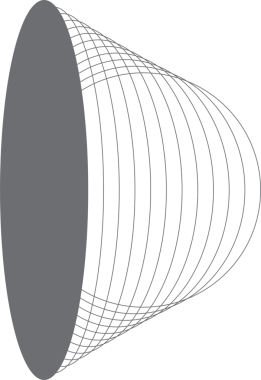 Etiket, logo, etiket, pankart için harmanlanan geometrik daireye sahip oval çerçeve