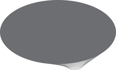 Etiket, logo, etiket, pankart için harmanlanan geometrik daireye sahip oval çerçeve