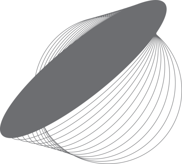 Etiket, logo, etiket, pankart için harmanlanan geometrik daireye sahip oval çerçeve