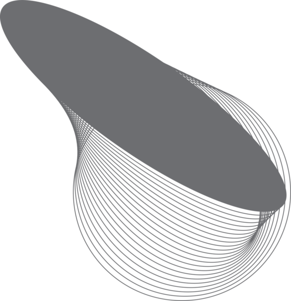 Etiket, logo, etiket, pankart için harmanlanan geometrik daireye sahip oval çerçeve