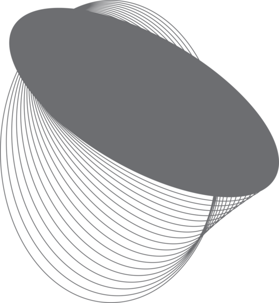 Etiket, logo, etiket, pankart için harmanlanan geometrik daireye sahip oval çerçeve