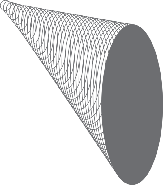 Etiket, logo, etiket, pankart için harmanlanan geometrik daireye sahip oval çerçeve