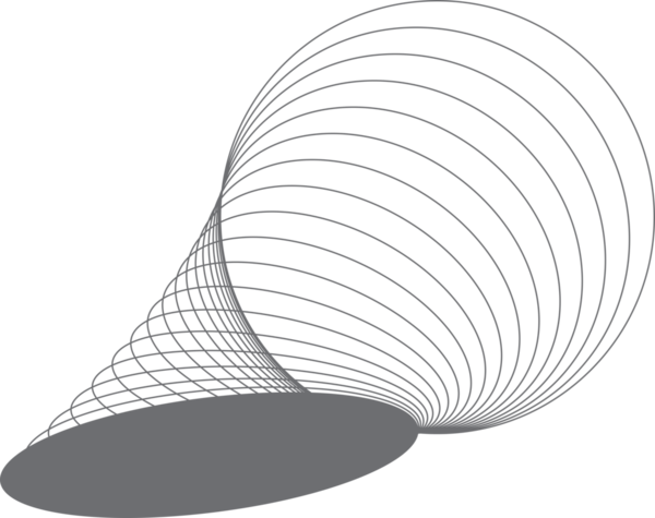 Etiket, logo, etiket, pankart için harmanlanan geometrik daireye sahip oval çerçeve