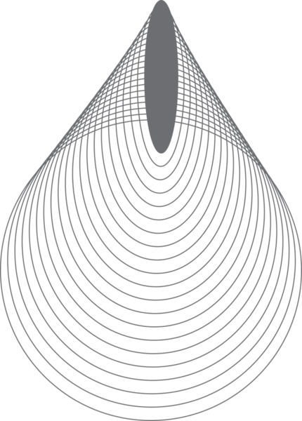 Etiket, logo, etiket, pankart için harmanlanan geometrik daireye sahip oval çerçeve