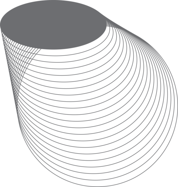Etiket, logo, etiket, pankart için harmanlanan geometrik daireye sahip oval çerçeve