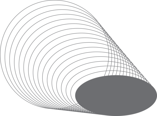 Etiket, logo, etiket, pankart için harmanlanan geometrik daireye sahip oval çerçeve