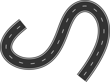 Şehir haritası, karayolu, trafik için sokak ve yol ögeleri