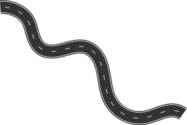 Şehir haritası, karayolu, trafik için sokak ve yol ögeleri