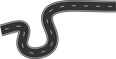 Şehir haritası, karayolu, trafik için sokak ve yol ögeleri