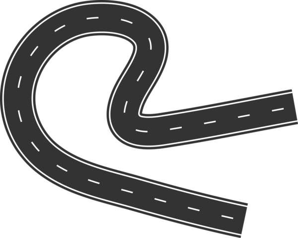 Şehir haritası, karayolu, trafik için sokak ve yol ögeleri