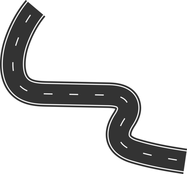 Şehir haritası, karayolu, trafik için sokak ve yol ögeleri