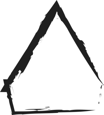 Çizilmiş üçgenleri ve şekillendirilmiş ögeleri fırçala