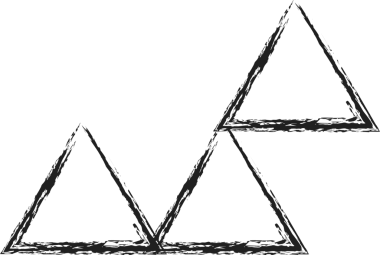 Çizilmiş üçgenleri ve şekillendirilmiş ögeleri fırçala