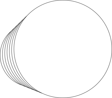 Dairesel beyaz üst üste binen çerçeve karışımı. Teknoloji tasarımı