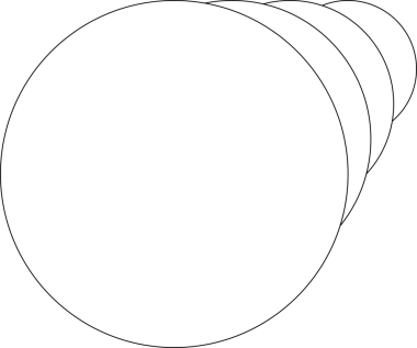 Dairesel beyaz üst üste binen çerçeve karışımı. Teknoloji tasarımı