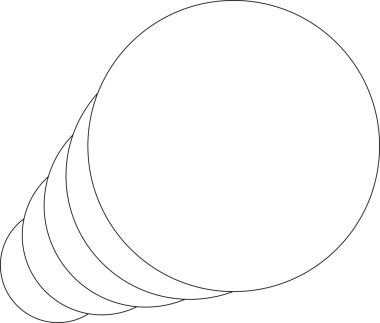 Dairesel beyaz üst üste binen çerçeve karışımı. Teknoloji tasarımı