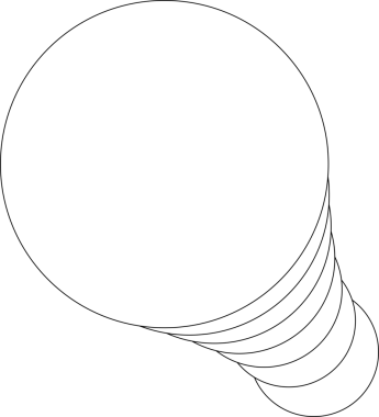 Dairesel beyaz üst üste binen çerçeve karışımı. Teknoloji tasarımı
