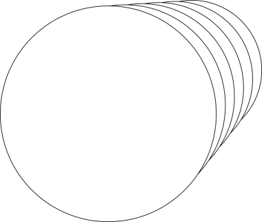 Dairesel beyaz üst üste binen çerçeve karışımı. Teknoloji tasarımı
