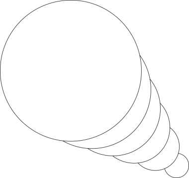 Dairesel beyaz üst üste binen çerçeve karışımı. Teknoloji tasarımı