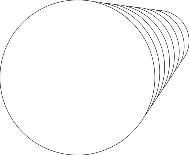 Dairesel beyaz üst üste binen çerçeve karışımı. Teknoloji tasarımı