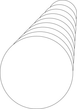 Dairesel beyaz üst üste binen çerçeve karışımı. Teknoloji tasarımı