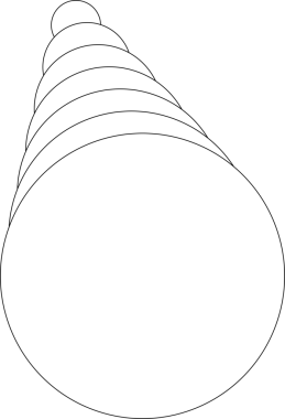 Dairesel beyaz üst üste binen çerçeve karışımı. Teknoloji tasarımı