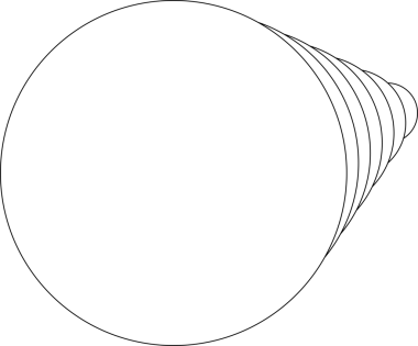 Dairesel beyaz üst üste binen çerçeve karışımı. Teknoloji tasarımı