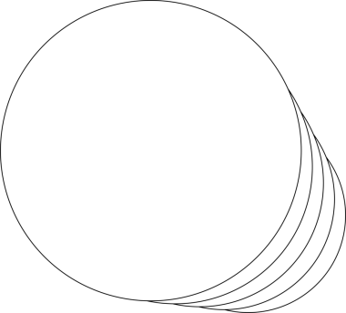 Dairesel beyaz üst üste binen çerçeve karışımı. Teknoloji tasarımı