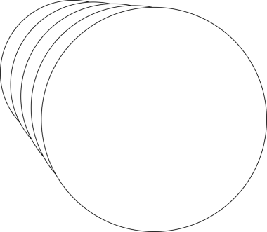 Dairesel beyaz üst üste binen çerçeve karışımı. Teknoloji tasarımı