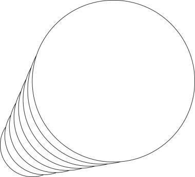 Dairesel beyaz üst üste binen çerçeve karışımı. Teknoloji tasarımı