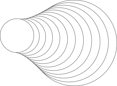 Dairesel beyaz üst üste binen çerçeve karışımı. Teknoloji tasarımı
