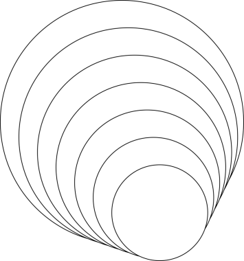 Dairesel beyaz üst üste binen çerçeve karışımı. Teknoloji tasarımı
